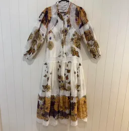 Mackenzie Mode Monarch long sleeve maxi dress for rent on The Volte - image 3