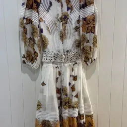 Mackenzie Mode Monarch long sleeve maxi dress for rent on The Volte - image 4