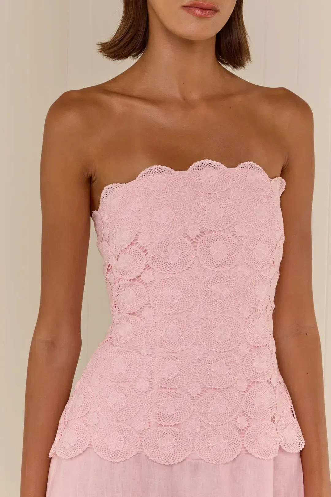 Palm Noosa Drew Dress in hibi polka for rent on The Volte - main image