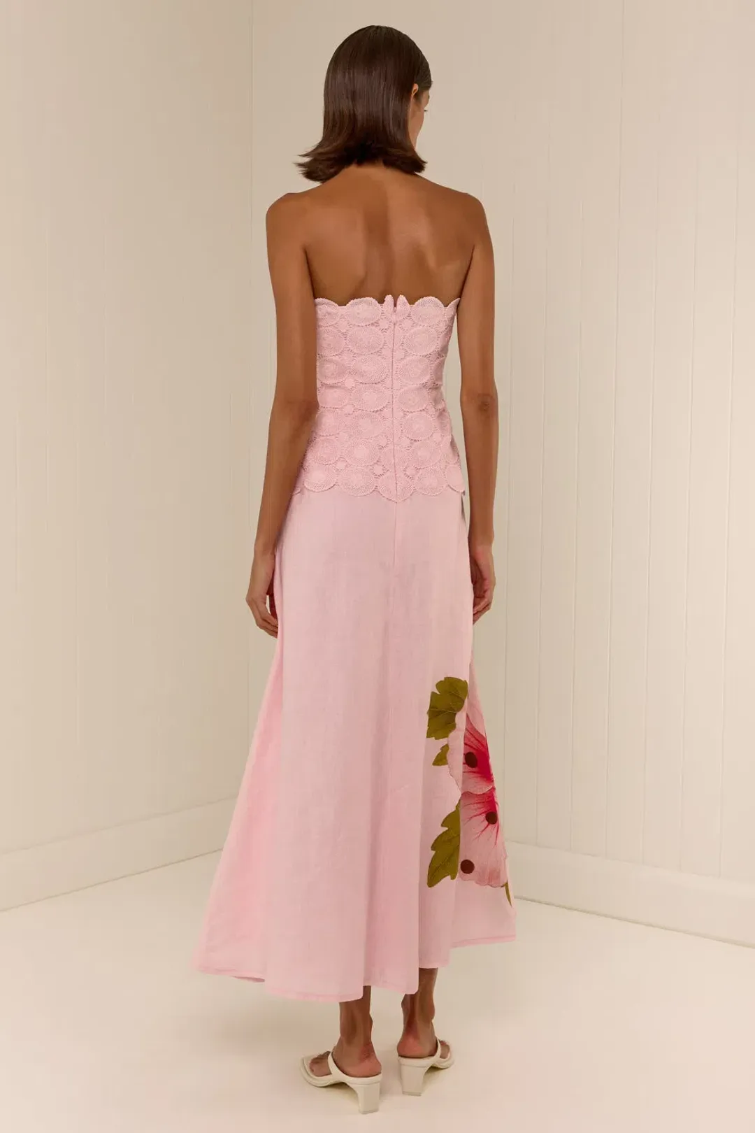 Palm Noosa Drew Dress in hibi polka for rent on The Volte - main image