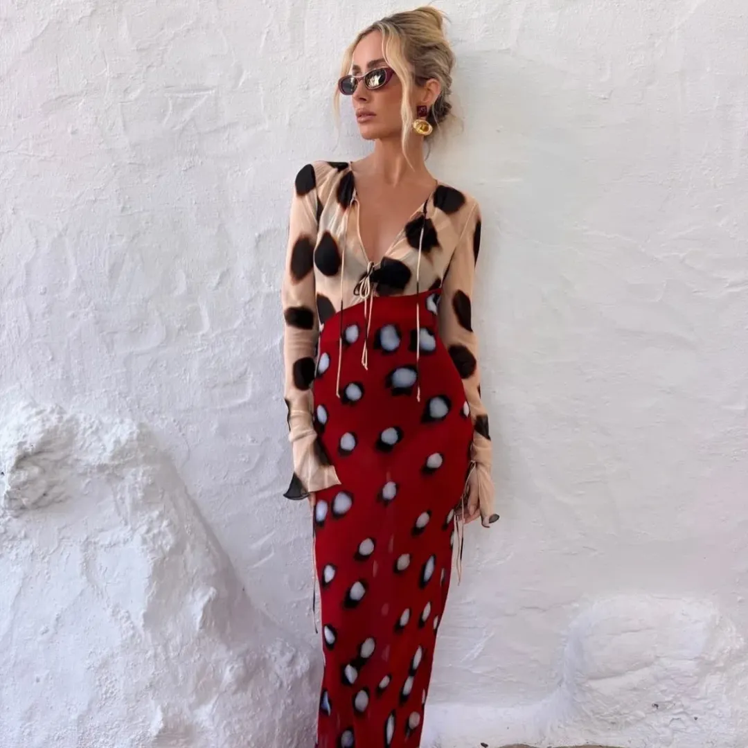Rat & Boa Sabine Dress Animal Size M / AU 10 for rent on The Volte - main image