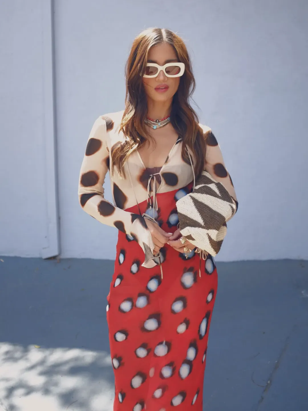 Rat & Boa Sabine Dress Animal Size M / AU 10 for rent on The Volte - main image