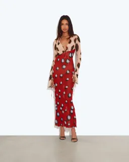 Rat & Boa Sabine Dress Animal Size M / AU 10 for rent on The Volte - image 5