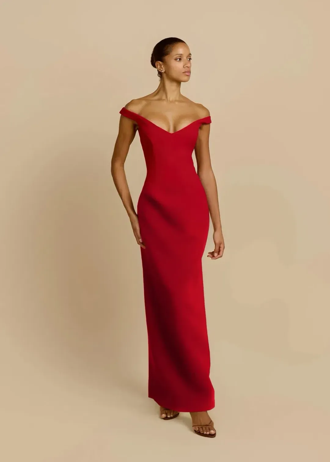 ARCINA ORI ELLERY DRESS RED SIZE 6 (XS) for rent on The Volte - main image