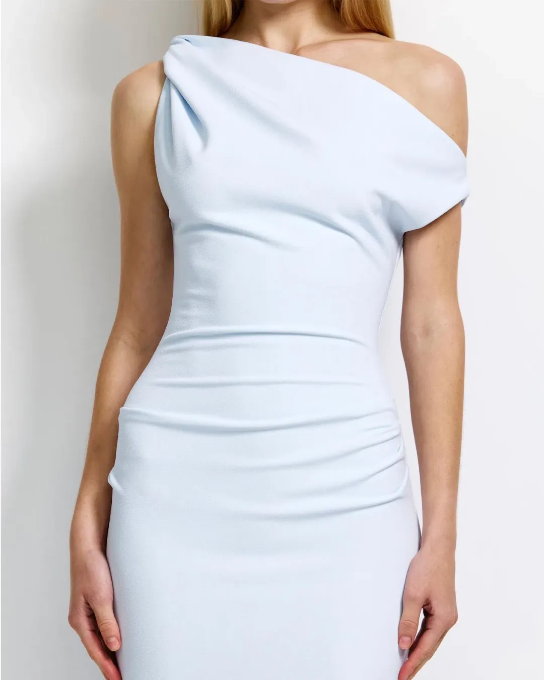 Effie Kats Kaja Gown pale Blue Size M for rent on The Volte - main image