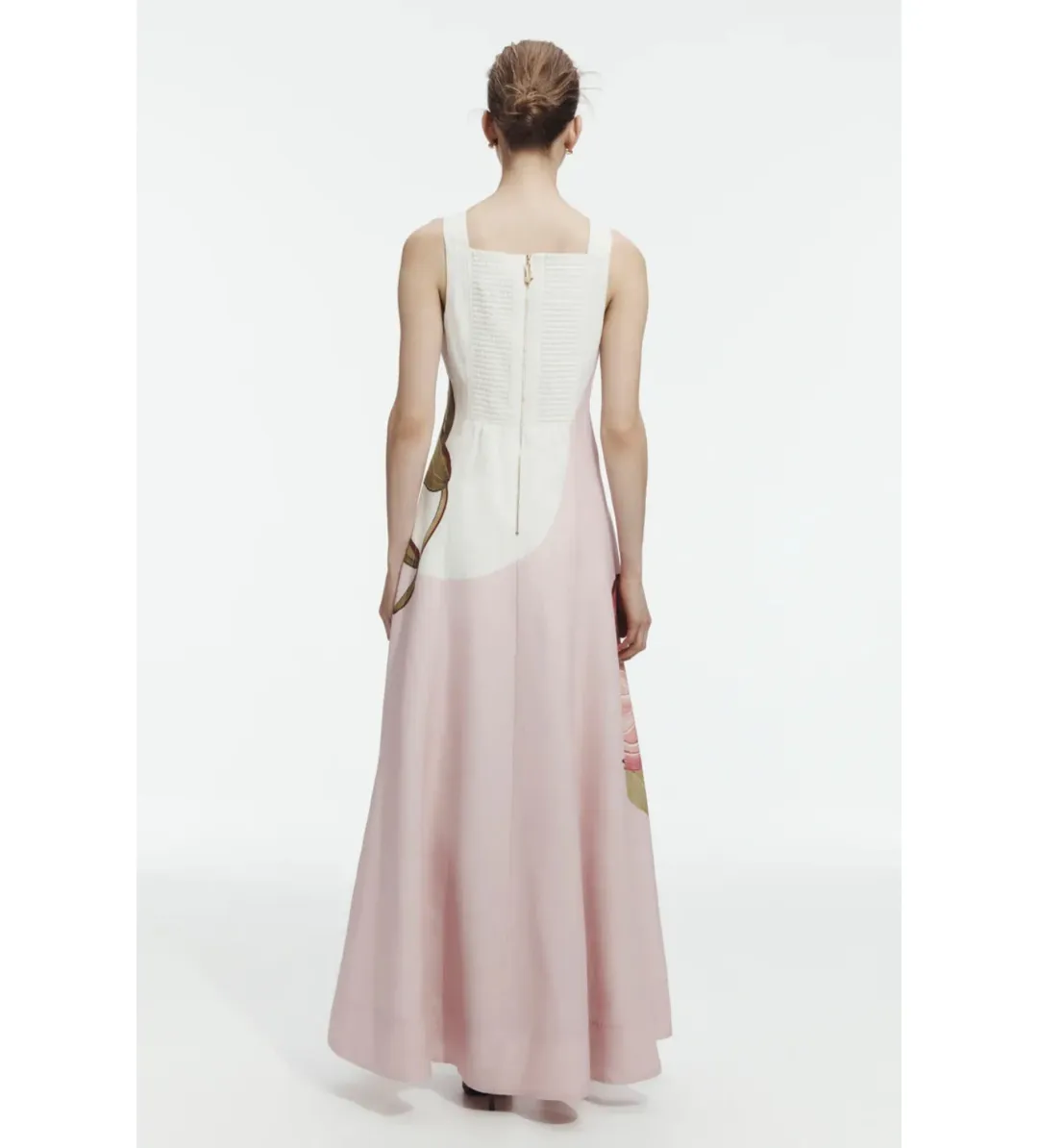 Aje Skies Maxi Dress in Flourish Rose Size AU10 for rent on The Volte - main image