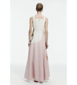 Aje Skies Maxi Dress in Flourish Rose Size AU10 for rent on The Volte - image 3