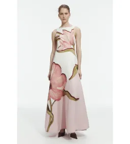 Aje Skies Maxi Dress in Flourish Rose Size AU10 for rent on The Volte - image 1