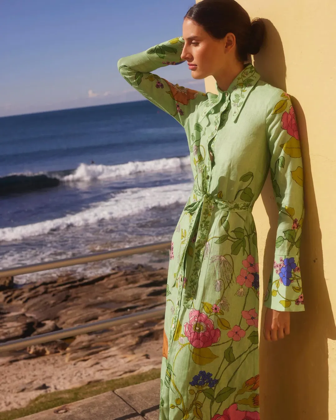 Alemais Olivia Shirt Dress Size 12 for rent on The Volte - main image