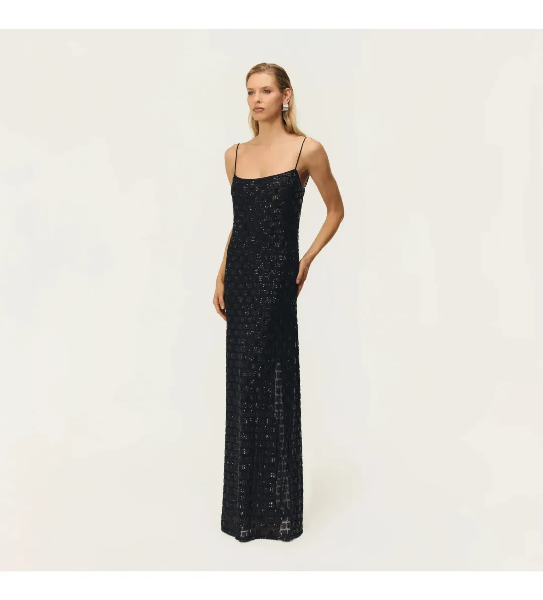 Arcina Ori Stevie Maxi Dress in Black Size AU8 for rent on The Volte - main image