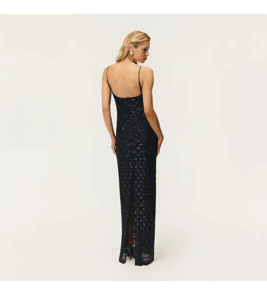 Arcina Ori Stevie Maxi Dress in Black Size AU8 for rent on The Volte - main image