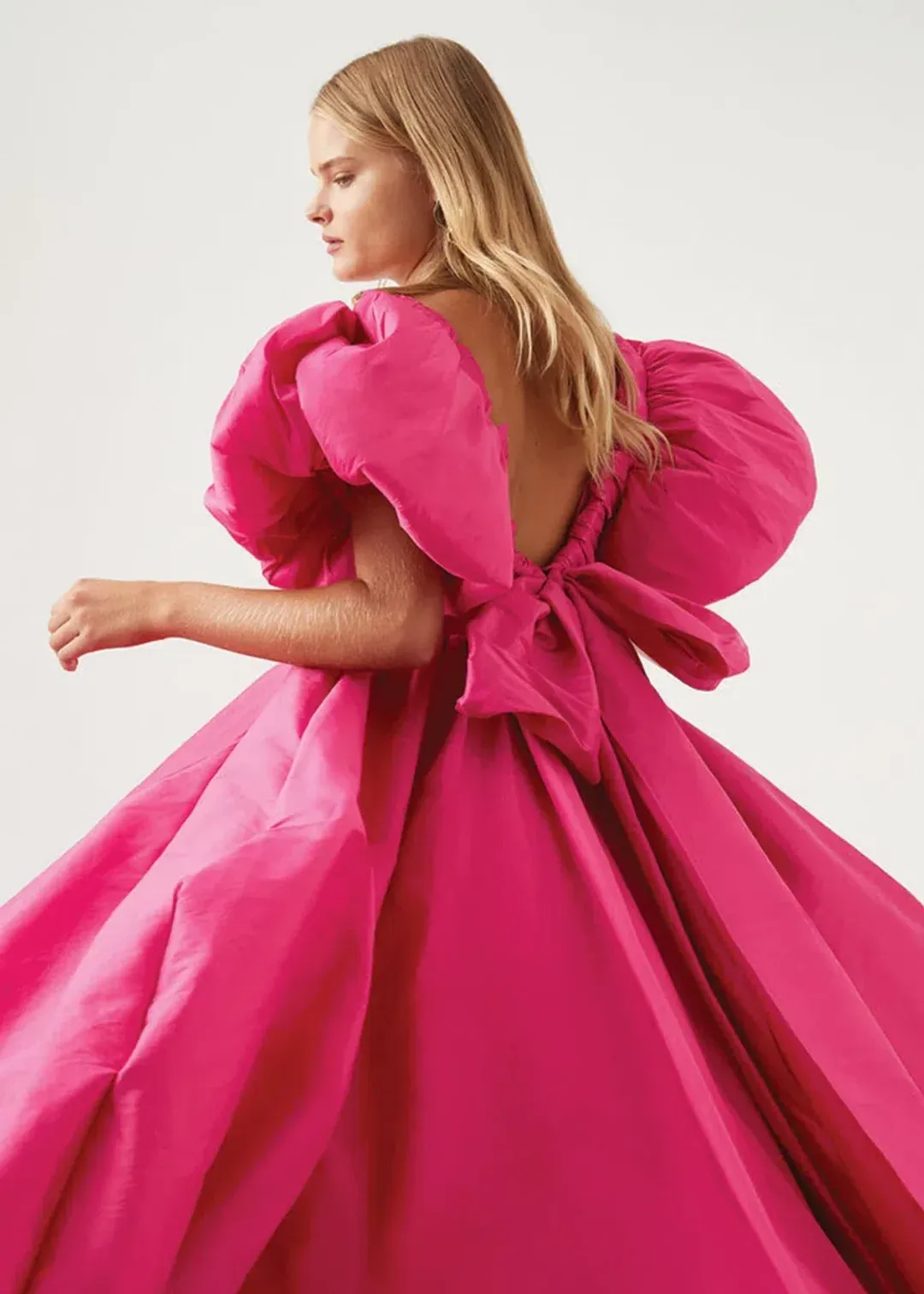 🩷 AJE Manifestation Gown – Fuchsia Pink – Size 8 Formal Maxi Dress 🩷 for rent on The Volte - main image