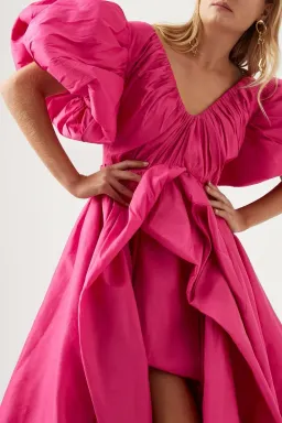 🩷 AJE Manifestation Gown – Fuchsia Pink – Size 8 Formal Maxi Dress 🩷 for rent on The Volte - image 3