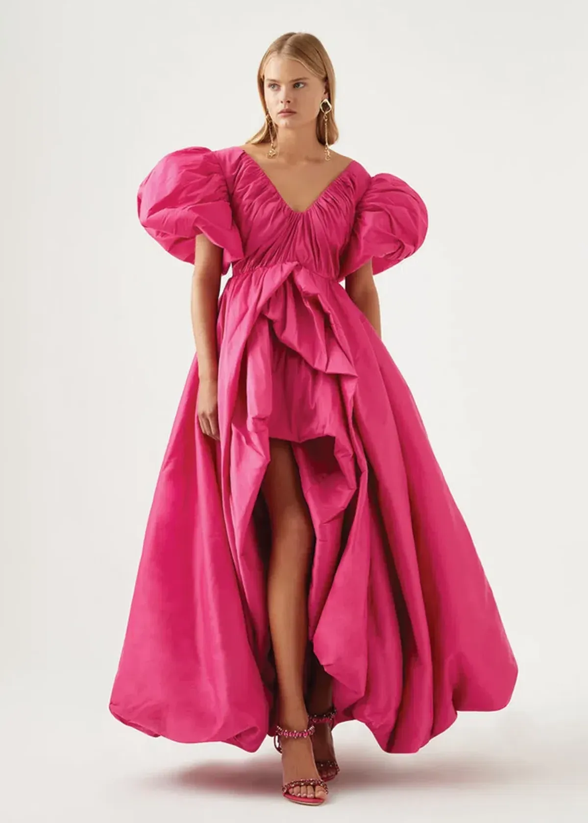 🩷 AJE Manifestation Gown – Fuchsia Pink – Size 8 Formal Maxi Dress 🩷 for rent on The Volte - main image