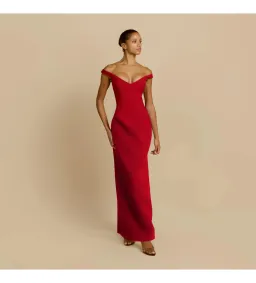 Arcina Ori Ellery Maxi Dress in Red Size AU10 for rent on The Volte - image 2