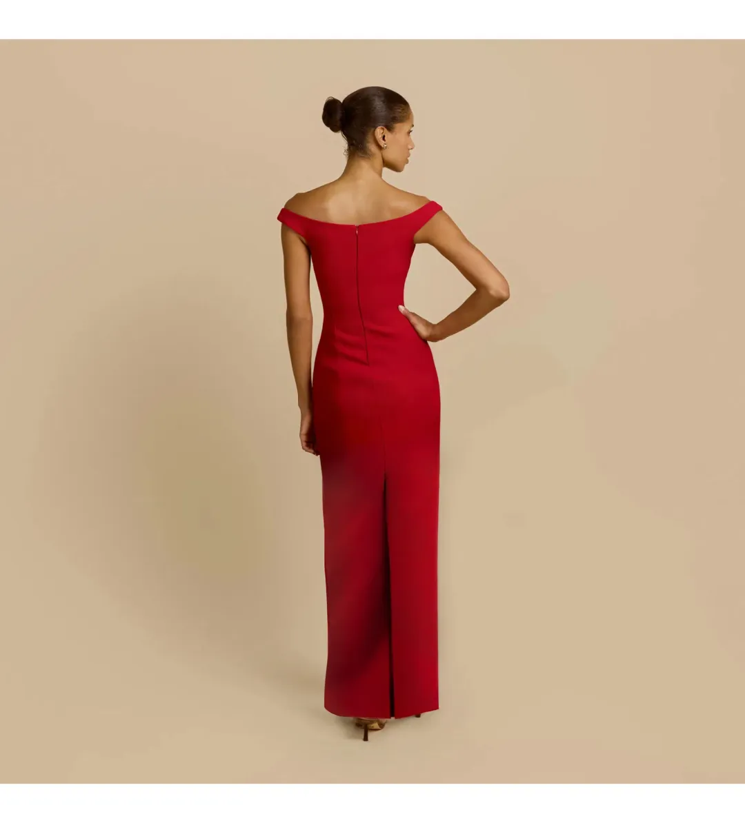 Arcina Ori Ellery Maxi Dress in Red Size AU10 for rent on The Volte - main image