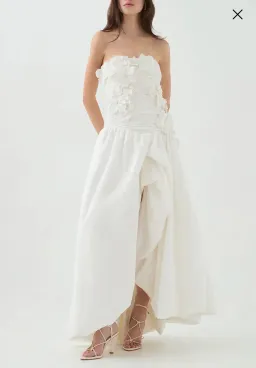 Aje Splendour Flower Gown for rent on The Volte - image 1