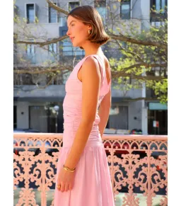 Bowie Maxi Dress Marshmallow By Nicola Size 8 for rent on The Volte - image 3