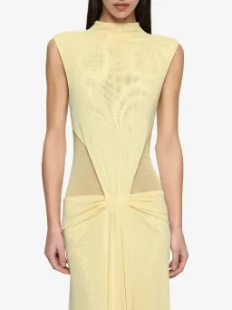 Bec & Bridge Odea Gathered Maxi Lemon Yellow Size S (8) for rent on The Volte - image 3