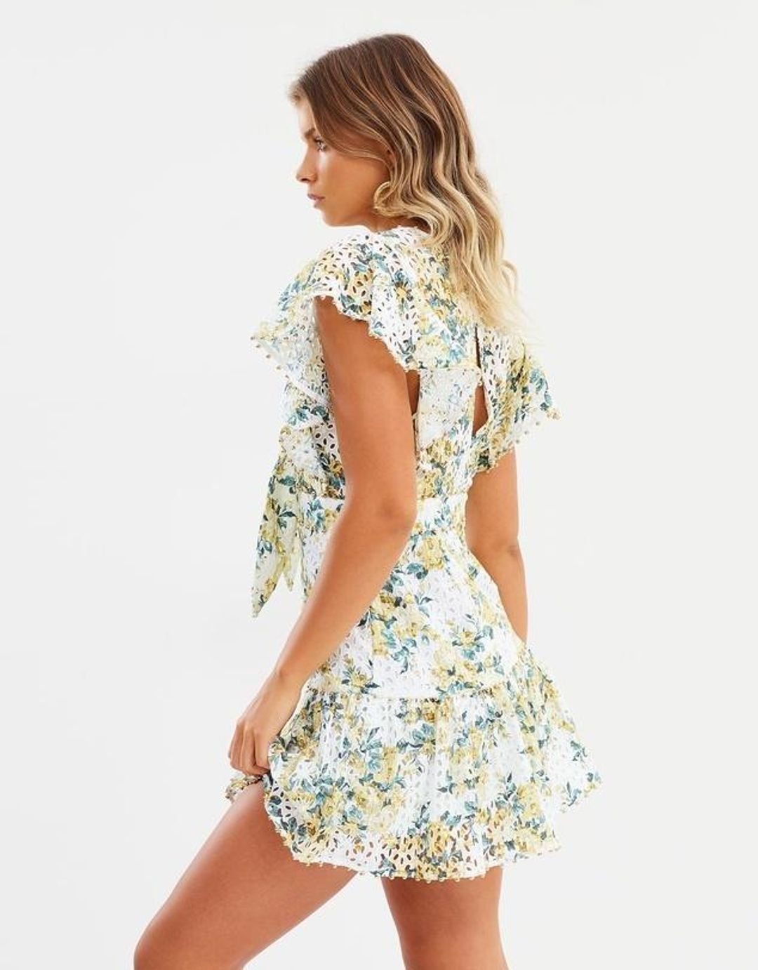 Talulah Tash Dress Floral Size 6 for rent on The Volte - main image