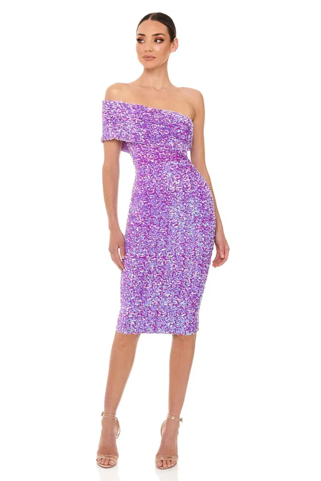Eliya the Label Alyssa Dress purple size 10 for rent on The Volte - main image