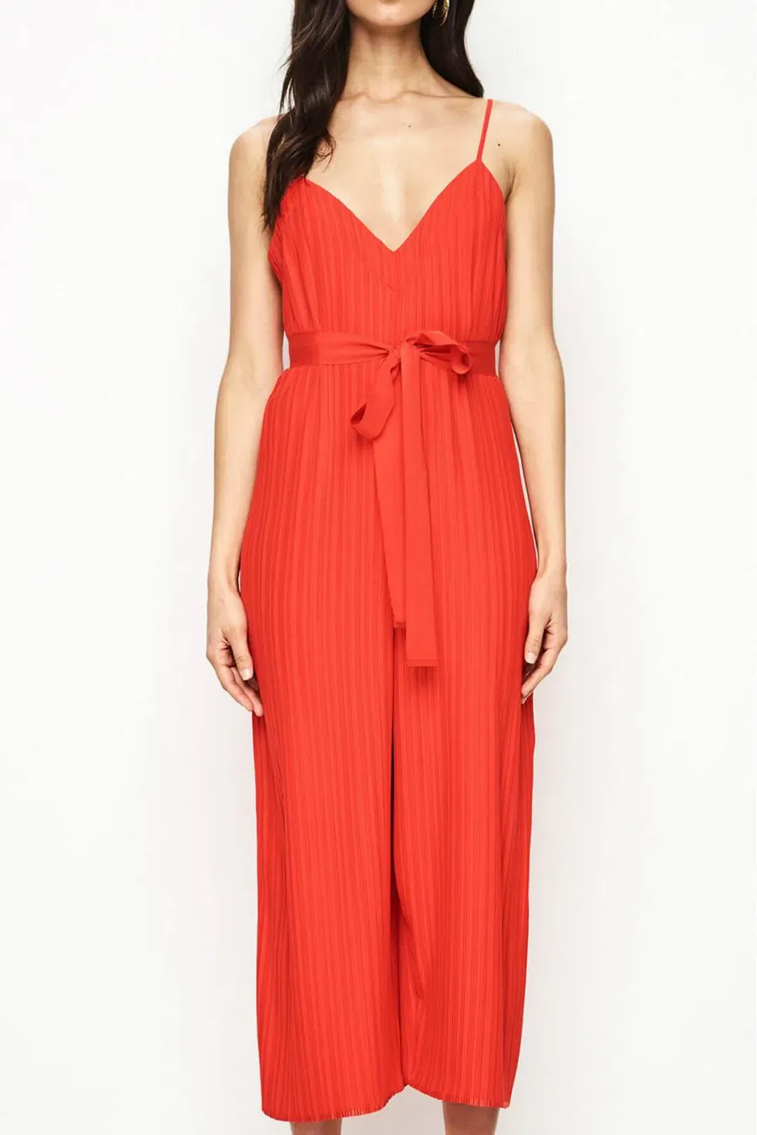 Alice McCall Berry Good Jumpsuit Red Size 6 for rent on The Volte - main image