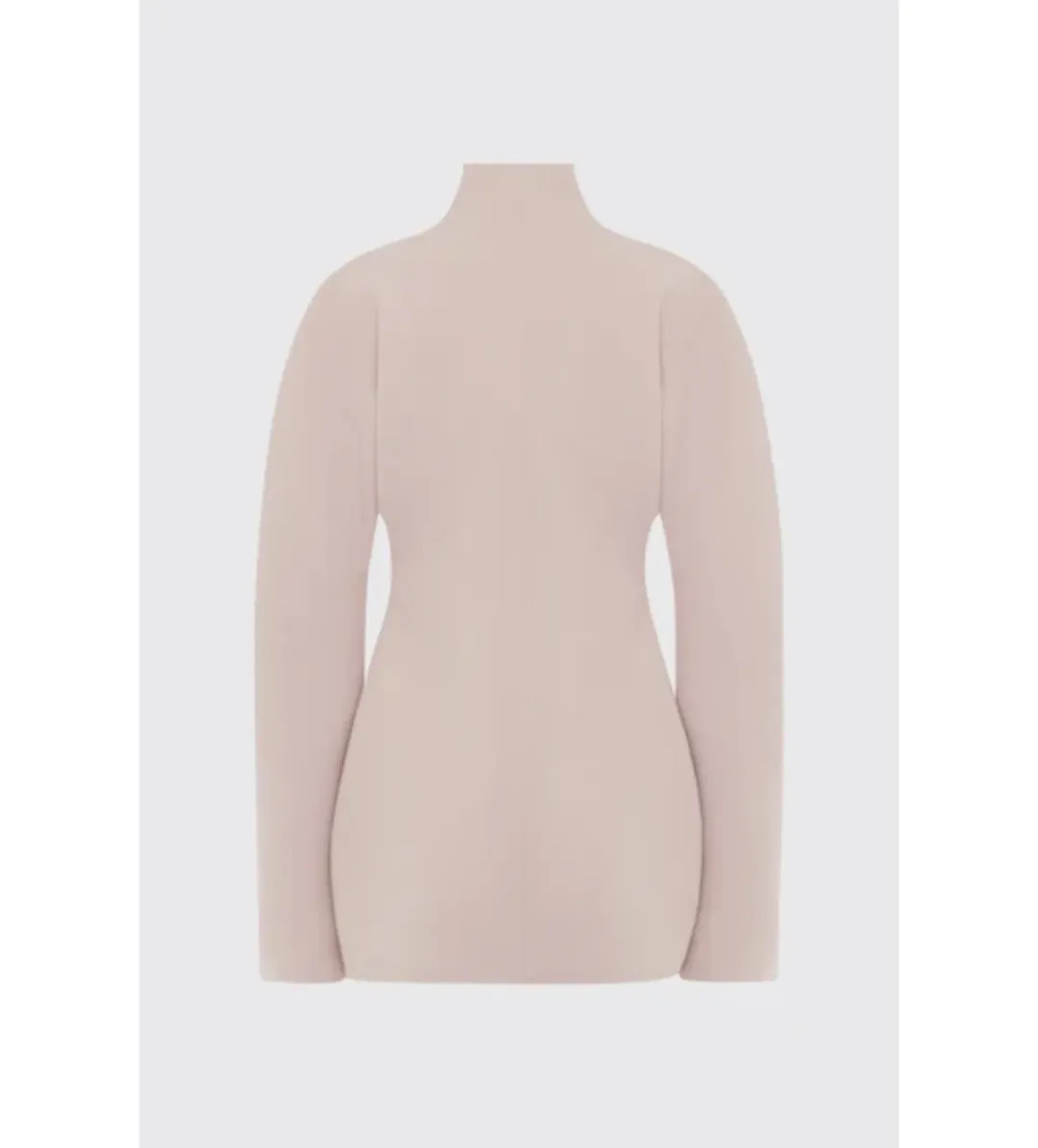 Lillian Khallouf Laff Mini Dress in Dusty Pink Size AU8 for rent on The Volte - main image