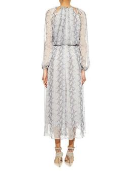 Zimmermann Silk Chiffon Dress Snake Print Size 8 for rent on The Volte - image 2