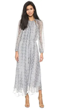 Zimmermann Silk Chiffon Dress Snake Print Size 8 for rent on The Volte - image 3