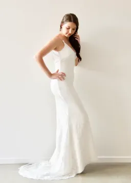 When Freddie Met Lilly Grace Gown White Size 10 for rent on The Volte - image 2