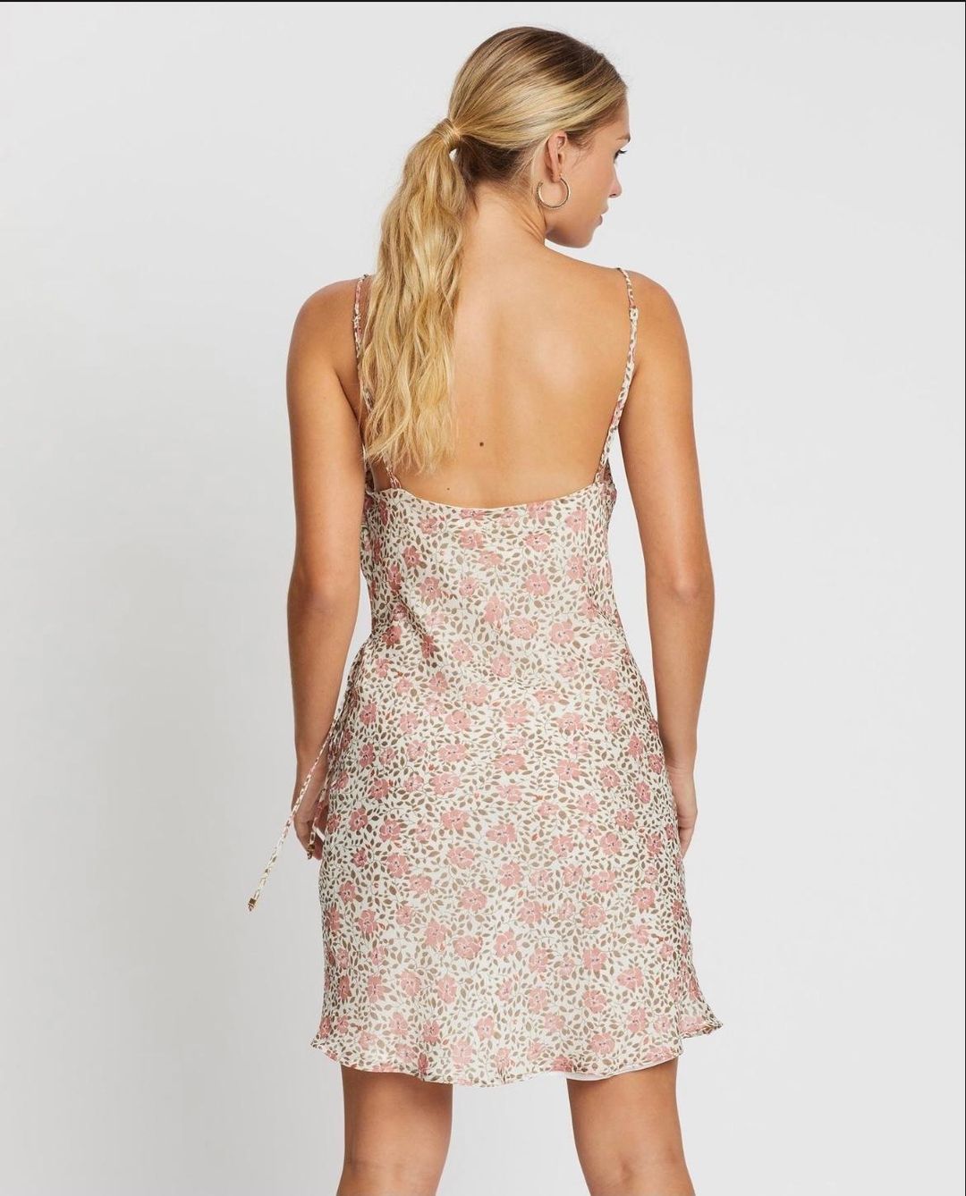 Winona Desert Rose Wrap Dress Floral Size 8 for rent on The Volte - main image