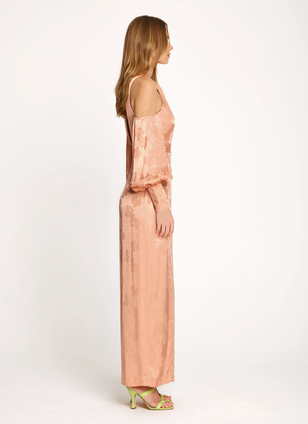 Alice McCall Iced Guava Memory Lane Jumpsuit Orange Size 4 for rent on The Volte - main image