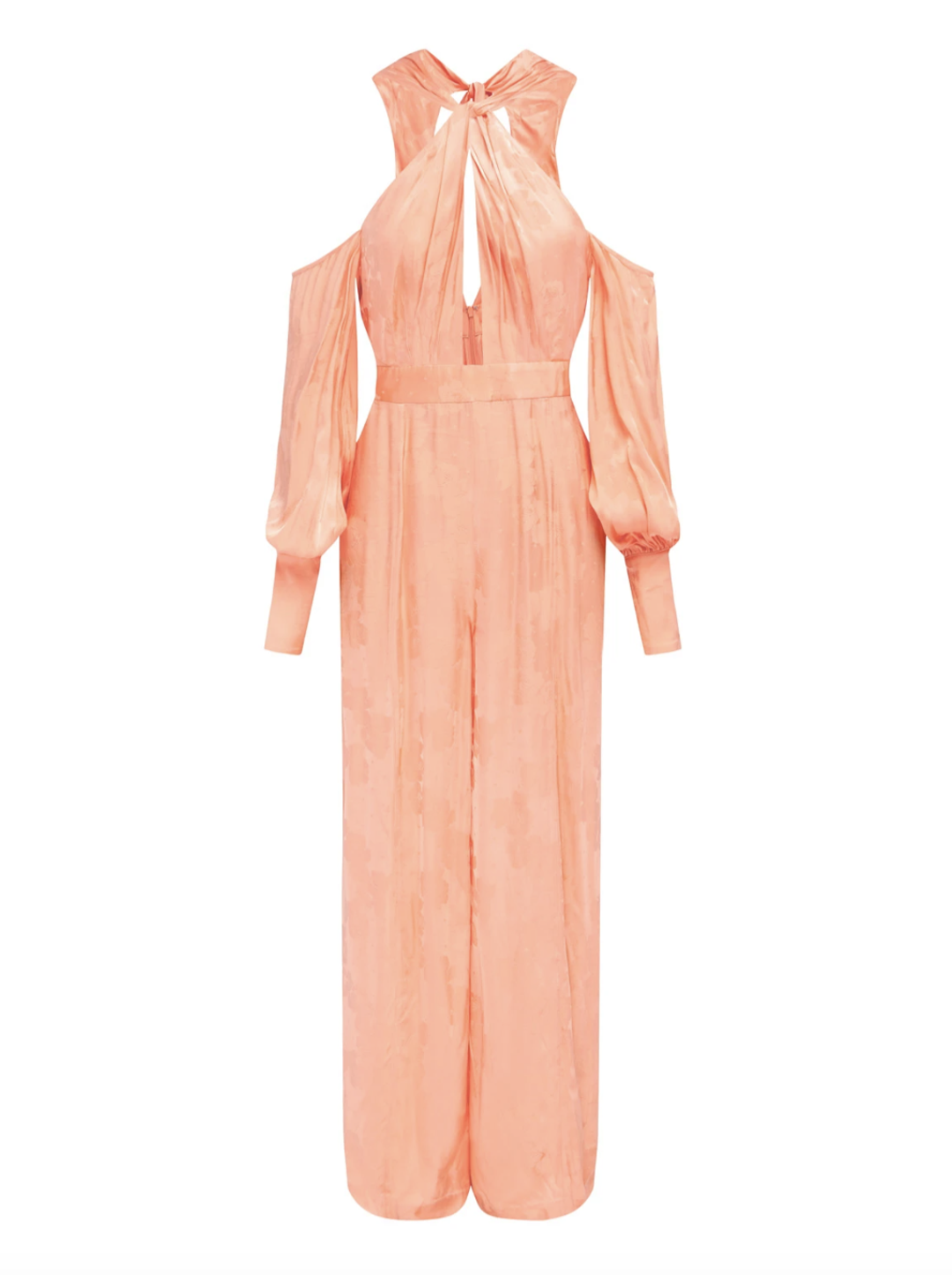 Alice McCall Iced Guava Memory Lane Jumpsuit Orange Size 4 for rent on The Volte - main image