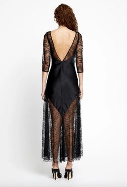 Alice McCall Black Beauty Midi Dress Black Size 8  for rent on The Volte - image 4