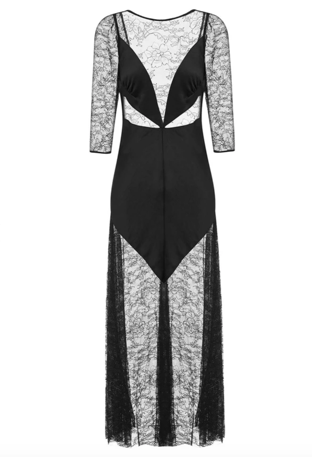 Alice McCall Black Beauty Midi Dress Black Size 8  for rent on The Volte - main image