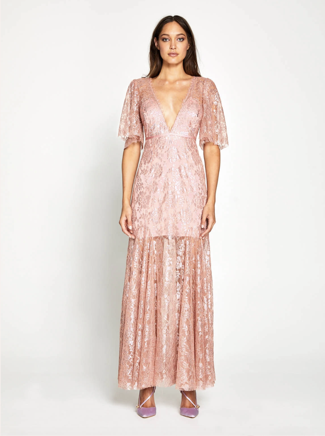 Alice McCall Be Mine Gown Blush Size 6 for rent on The Volte - main image