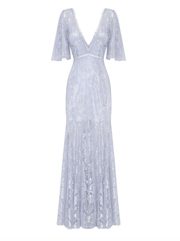 Alice McCall Be Mine Gown Mist Size 6 for rent on The Volte - image 5