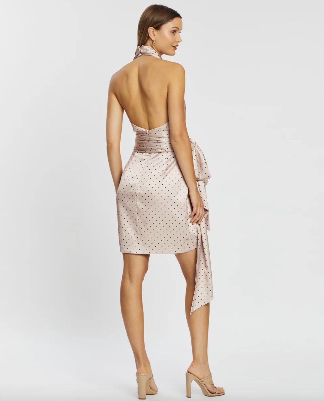 Misha Ceilllia Mini Dress Blush Size 4 for rent on The Volte - main image