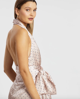 Misha Ceilllia Mini Dress Blush Size 4 for rent on The Volte - image 4