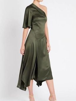 Sass & Bide The Motto Dress Green Size 6 for rent on The Volte - image 1