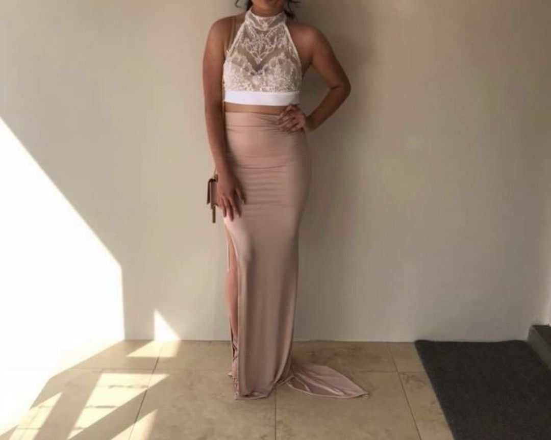 Amy Taylor Collection Custom Set Blush Size AU 6 for rent on The Volte - main image