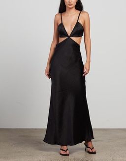 Bec & Bridge Veronique Maxi Dress Black Size 8 for rent on The Volte - image 1