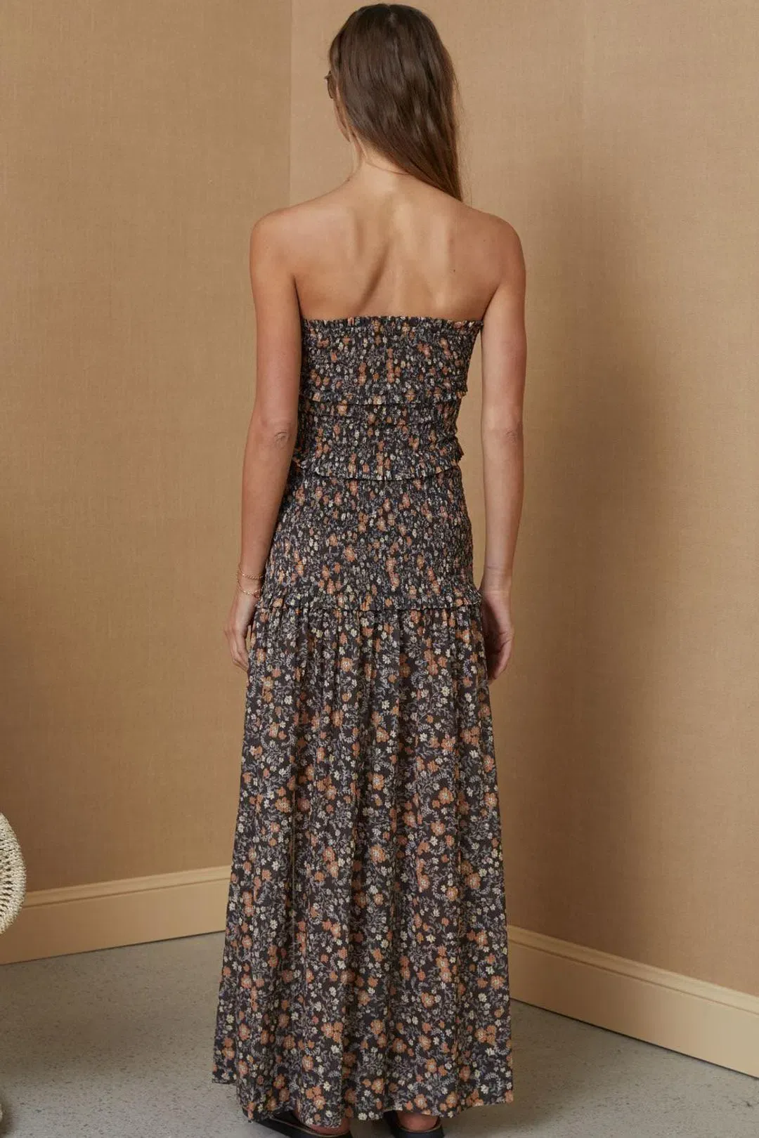 Bec & Bridge Janice Cotton Maxi Dress Floral Size 12 for rent on The Volte - main image