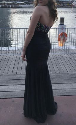 Jovani Dress Black Size 8 for rent on The Volte - image 3