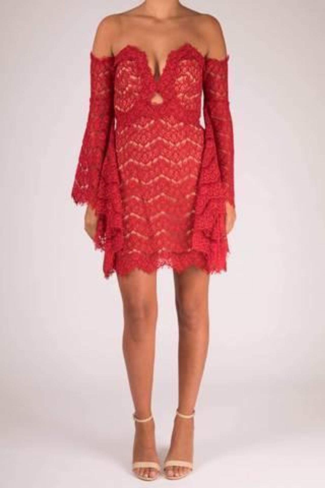 Thurley Love Lost Dress Red Size 8 for rent on The Volte - main image