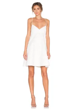 Zimmermann Mischief Dawning Mini Dress Pearl Size 8 for rent on The Volte - image 1