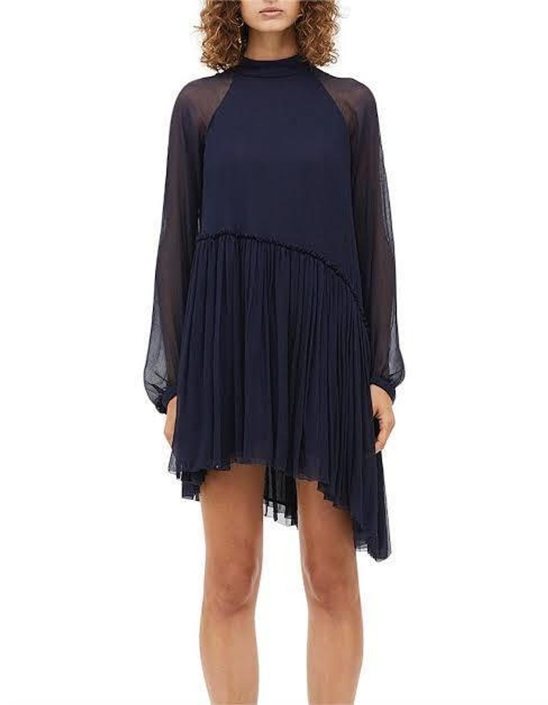 Manning Cartell Featherweight Mini Dress Blue Size 10 for rent on The Volte - main image