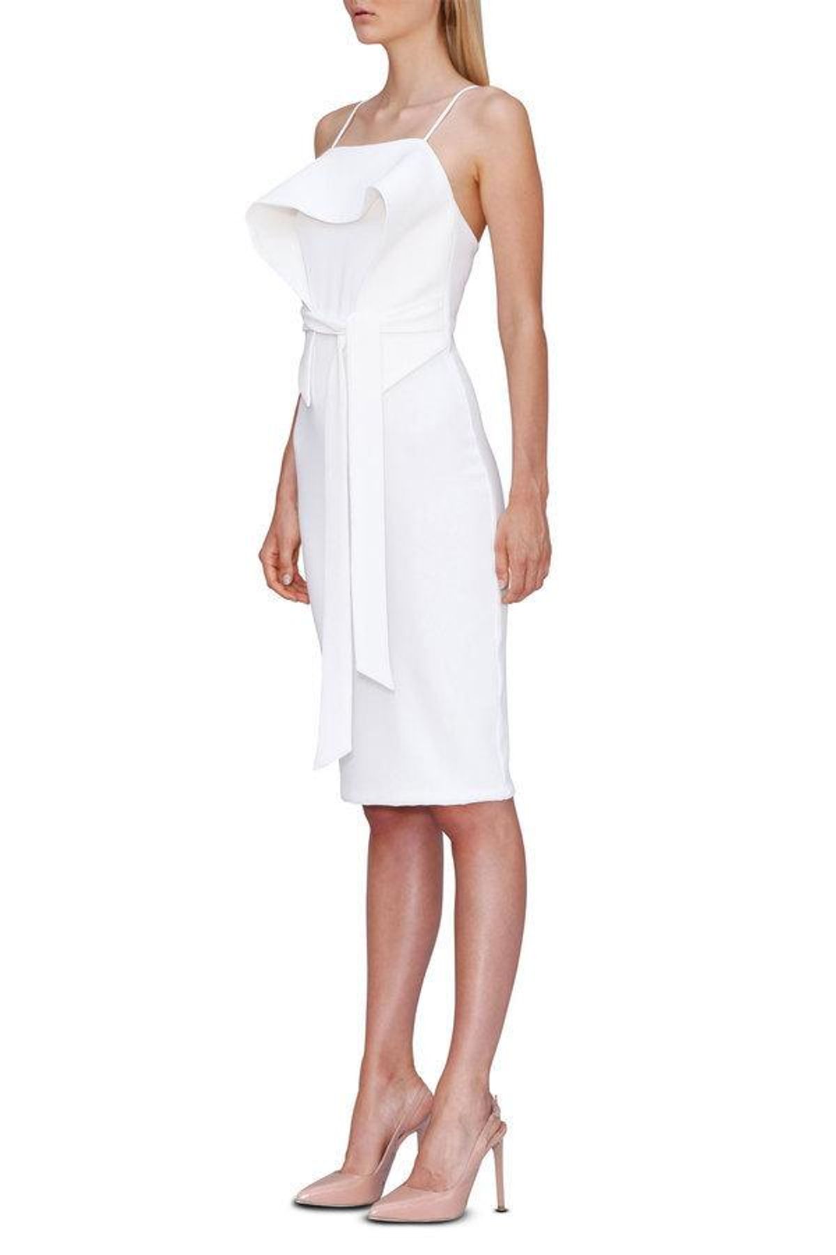 By Johnny Abbie Drape Dress for rent on The Volte - main image