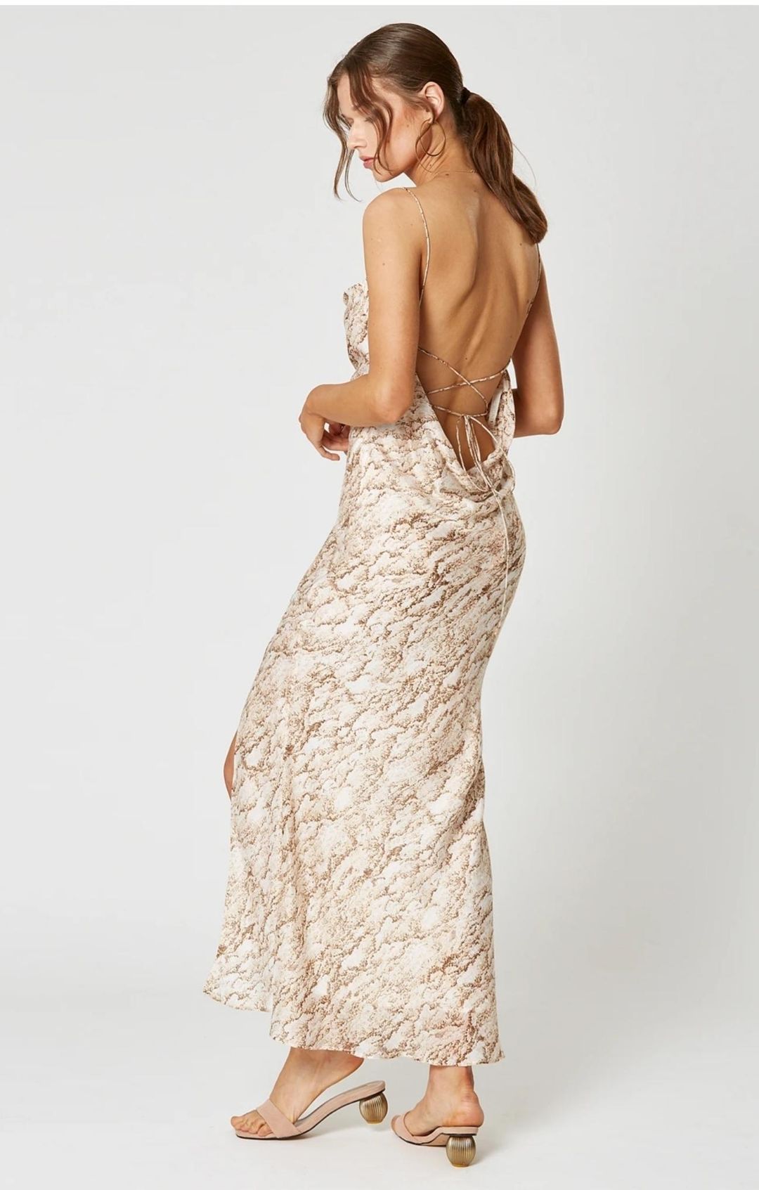 Winona Sahara Maxi Dress for rent on The Volte - main image