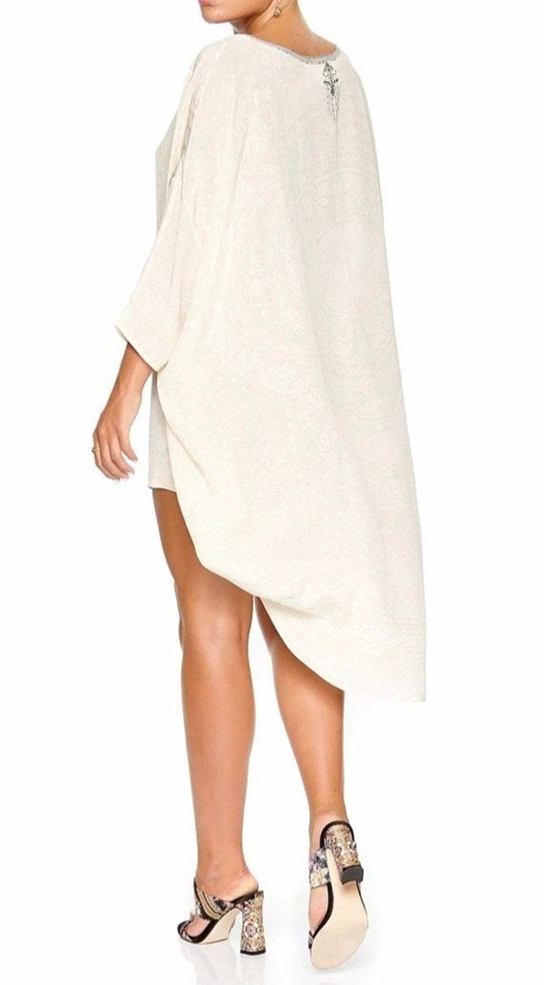 Camilla 'Dentelle Blanche' Scoop Back Free Size for rent on The Volte - main image